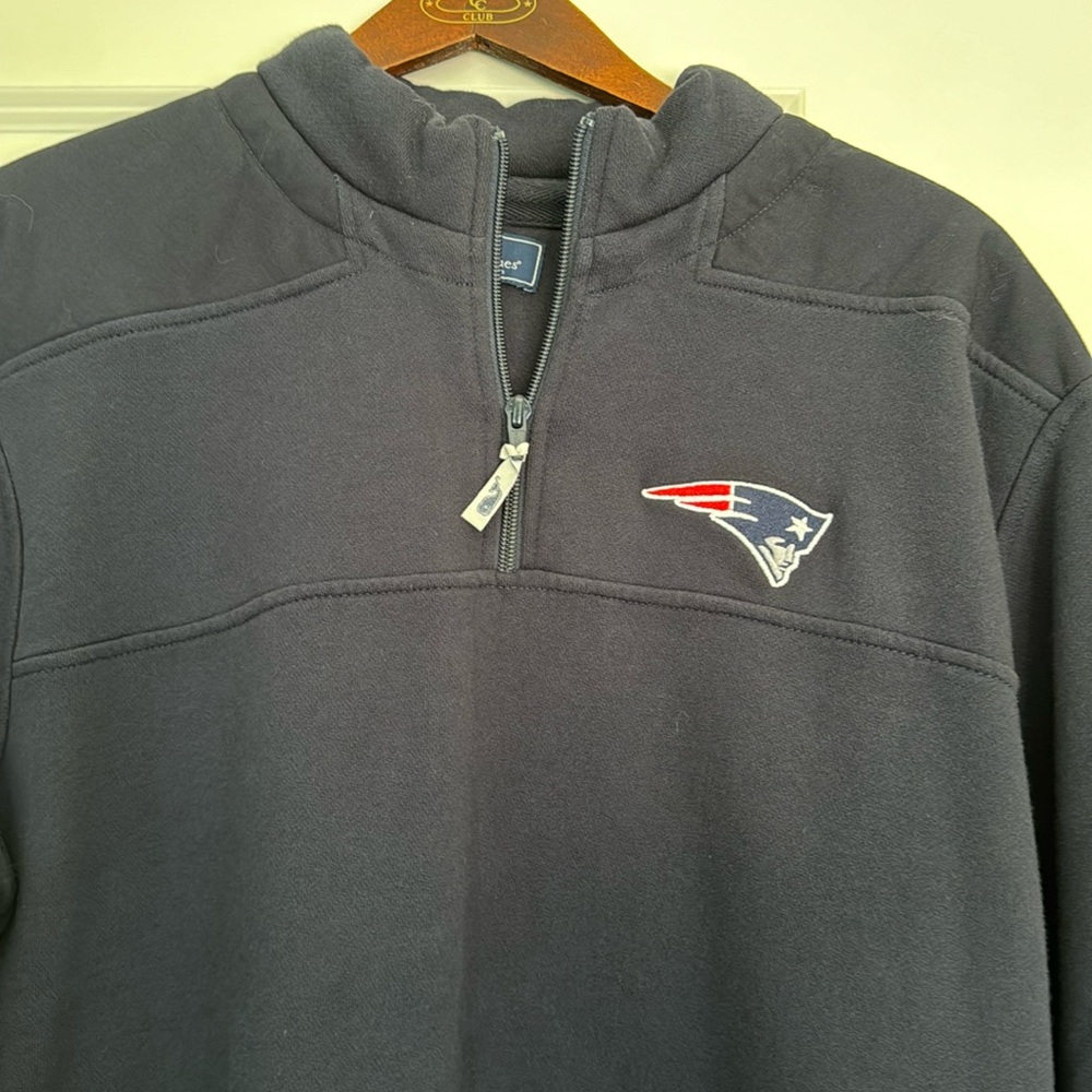 Vineyard Vines New England Patriots quarter zip sweatshirt